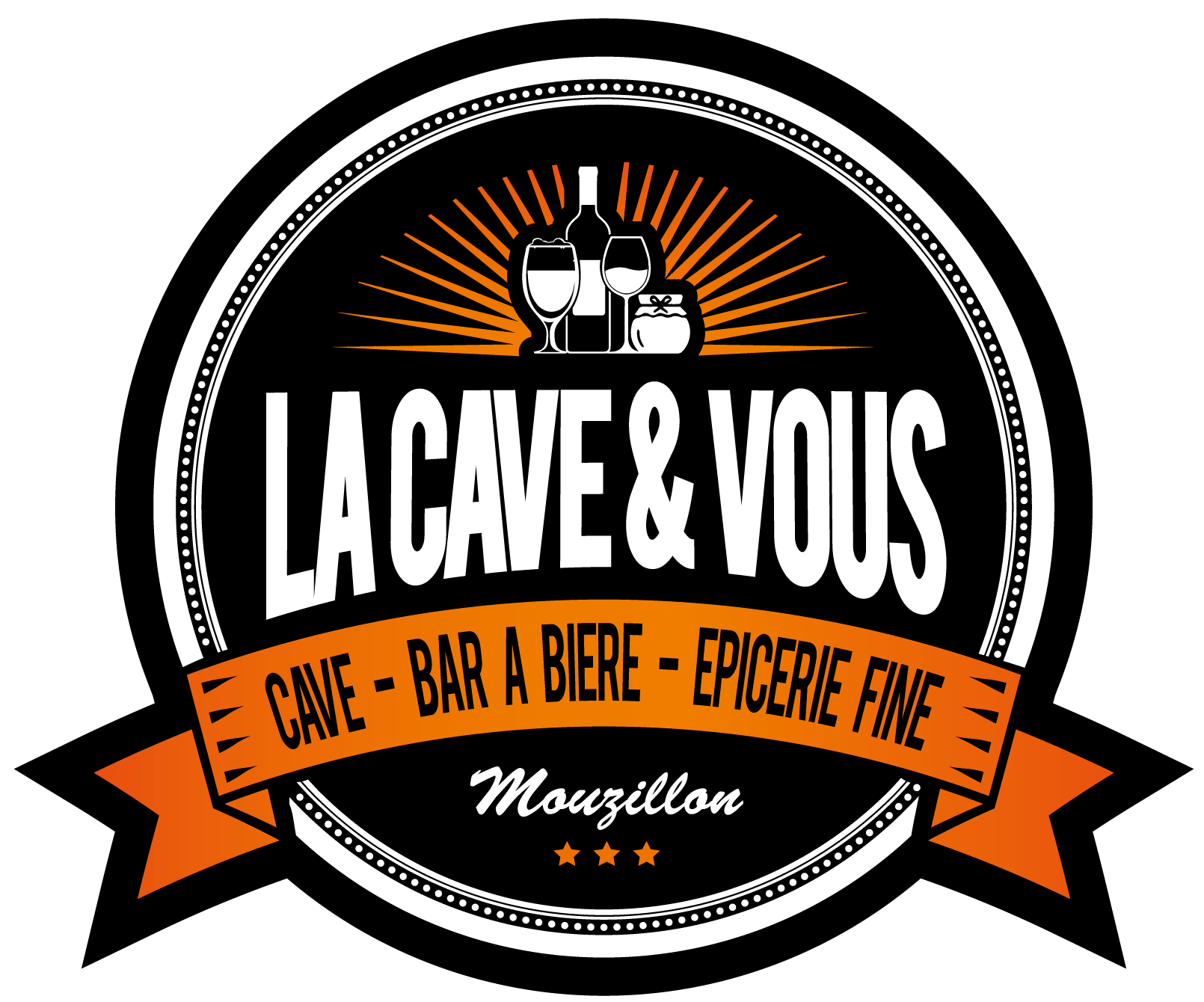 Logo de La Cave et Vous, bar et caviste à Mouzillon près de Clisson